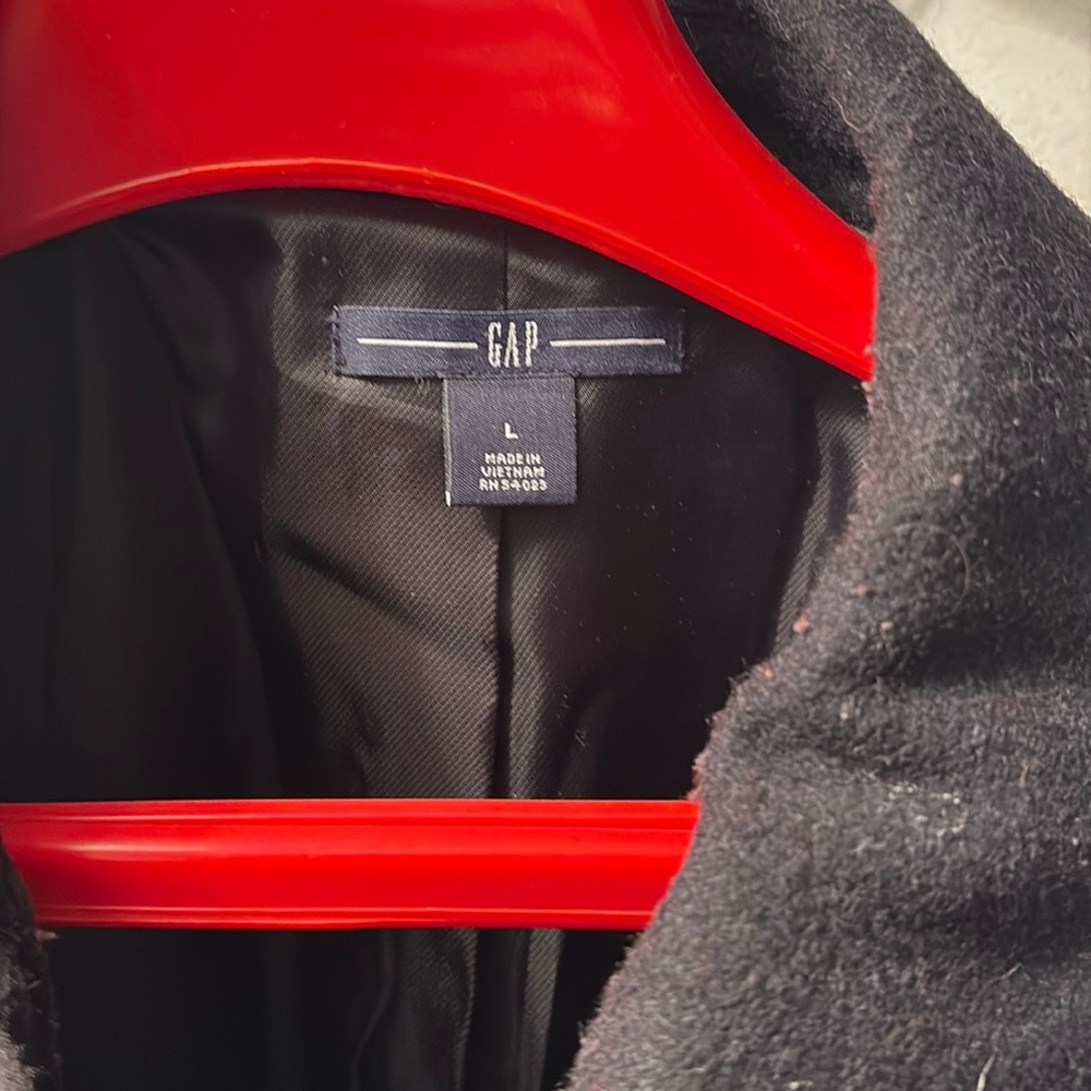 Women's Black Belted Coat